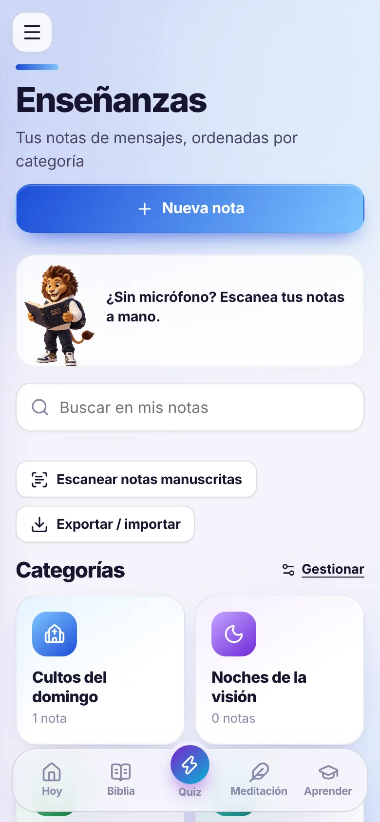 Bible Academy: Notas de sermones